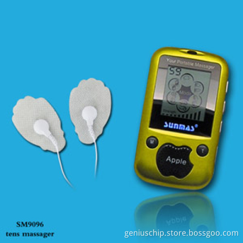 Electronic pulse body massager
